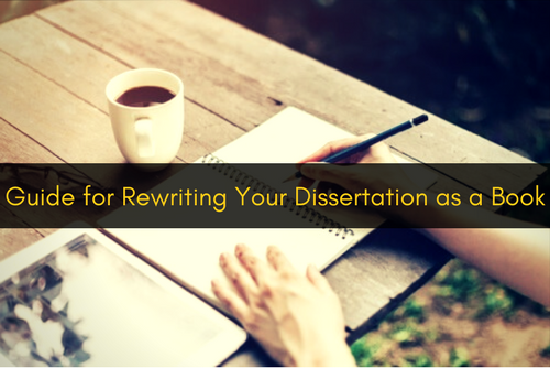 publish dissertation as a book